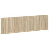 vidaXL Wandgemonteerd Hoofdbord EDE Wit Bewerkt hout