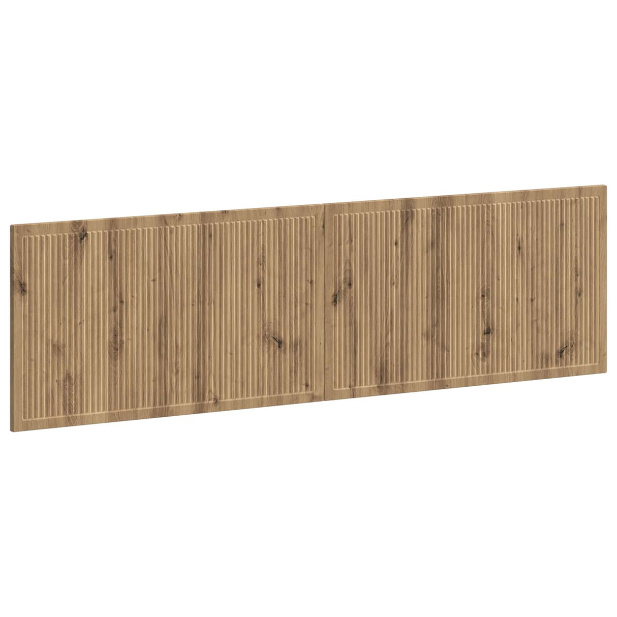 vidaXL Wandgemonteerd Hoofdbord EDE Wit Bewerkt hout