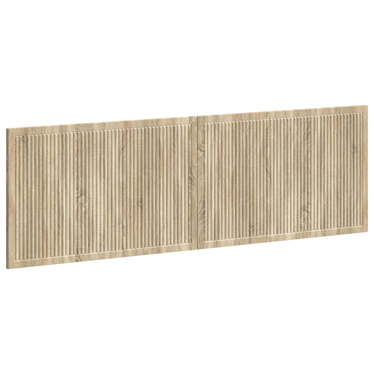 vidaXL Wandgemonteerd Hoofdbord EDE Wit Bewerkt hout