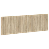 vidaXL Wandgemonteerd Hoofdbord EDE Wit Bewerkt hout