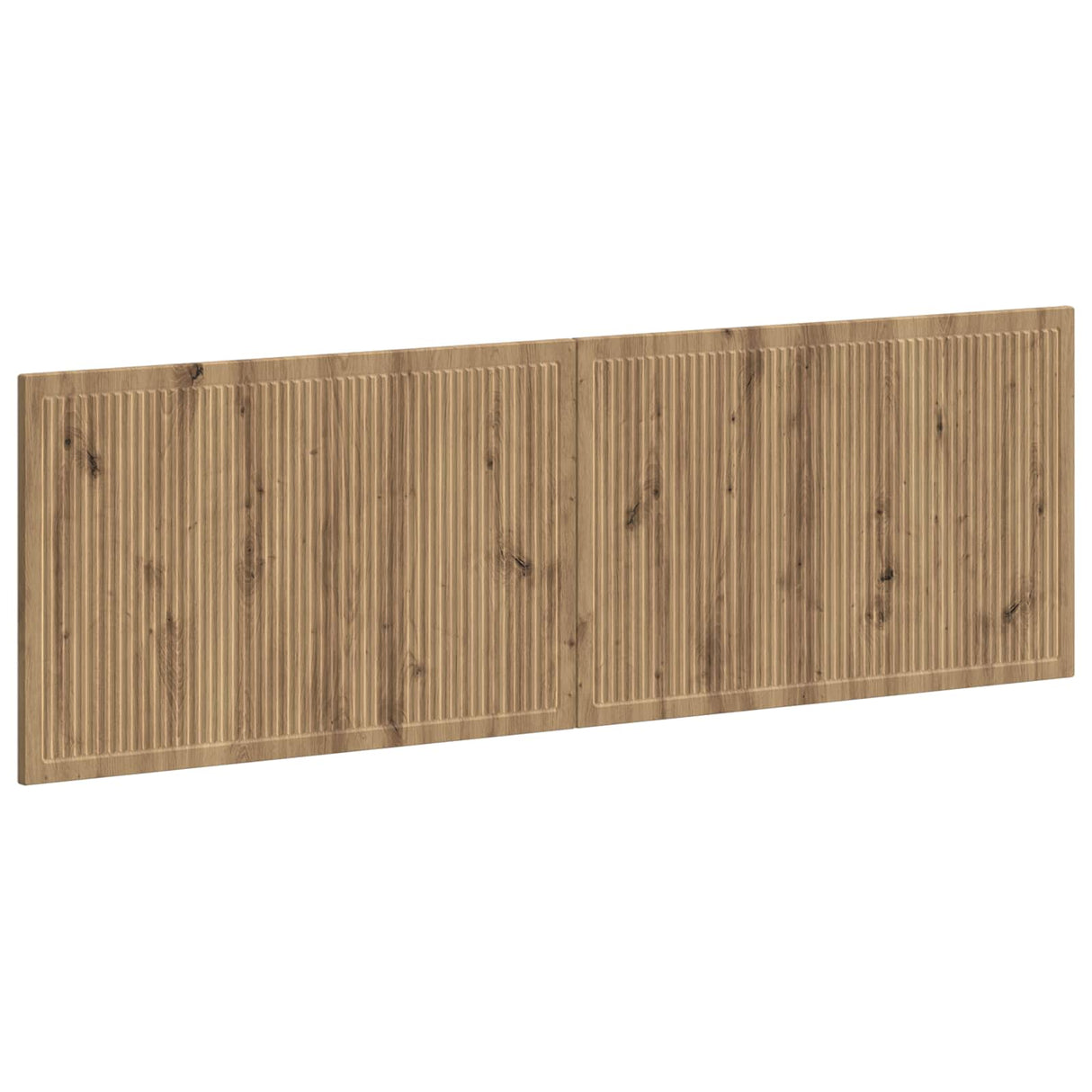 vidaXL Wandgemonteerd Hoofdbord EDE Wit Bewerkt hout
