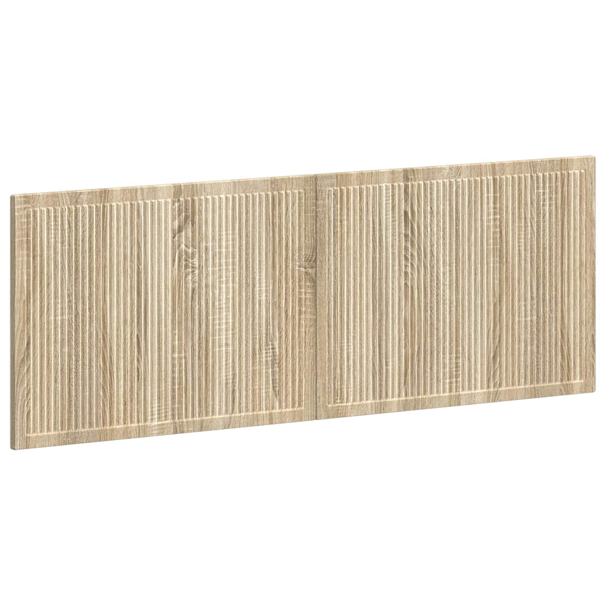 vidaXL Wandgemonteerd Hoofdbord EDE Wit Bewerkt hout