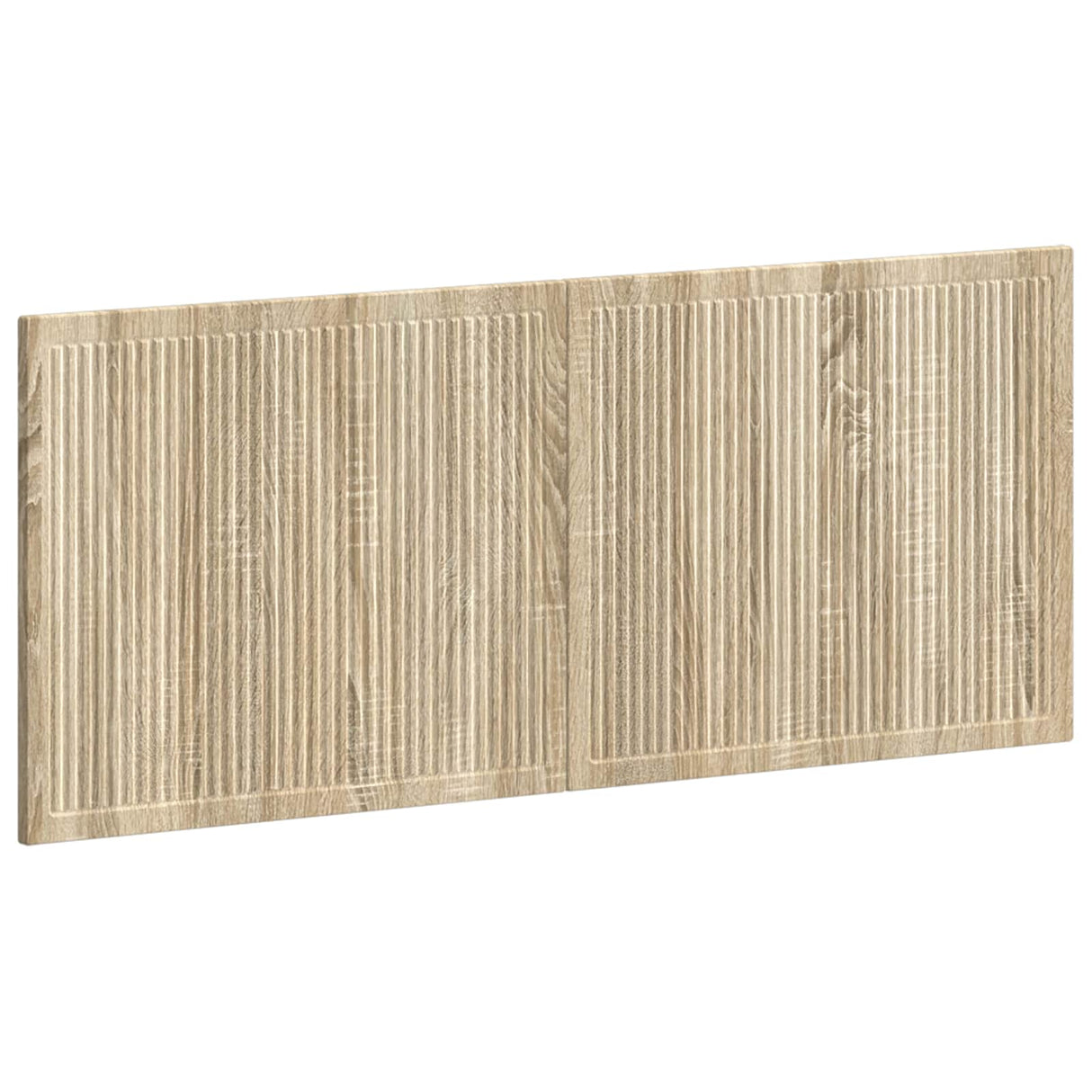 vidaXL Wandgemonteerd Hoofdbord EDE Wit Bewerkt hout