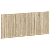 vidaXL Wandgemonteerd Hoofdbord EDE Wit Bewerkt hout
