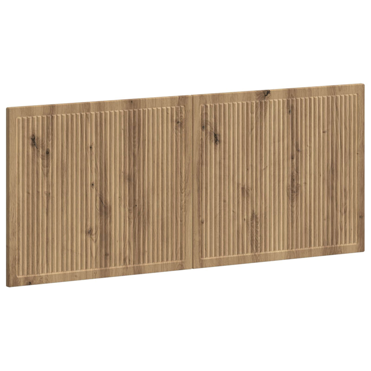 vidaXL Wandgemonteerd Hoofdbord EDE Wit Bewerkt hout