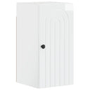 vidaXL Bathroom Wall Cabinet ALKMAAR White 30 x 31 x 59 cm Engineered Wood