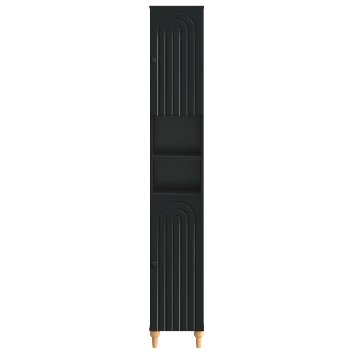 vidaXL Badkamerkast met Open Plank ALKMAAR Wit 30 x 31 x 190 cm