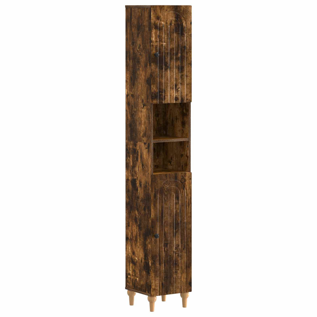 vidaXL Badkamerkast met Open Plank ALKMAAR Wit 30 x 31 x 190 cm