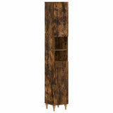 vidaXL Badkamerkast met Open Plank ALKMAAR Wit 30 x 31 x 190 cm