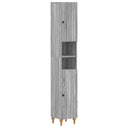 vidaXL Badkamerkast met Open Plank ALKMAAR Wit 30 x 31 x 190 cm