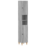 vidaXL Badkamerkast met Open Plank ALKMAAR Wit 30 x 31 x 190 cm