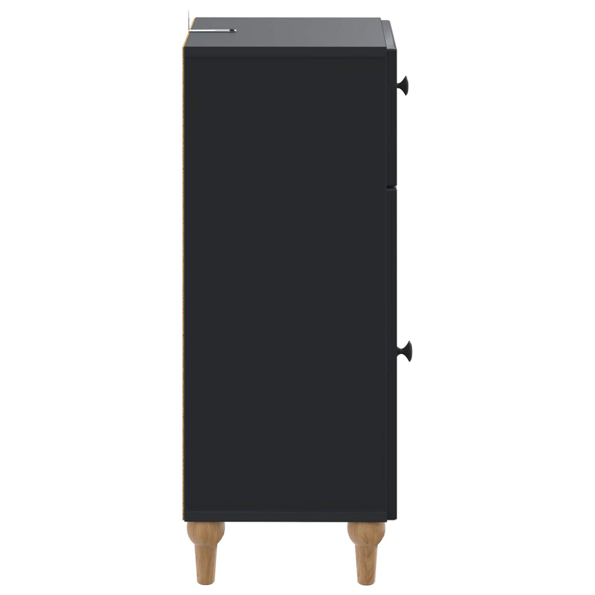 vidaXL Bathroom Storage Cabinet ALKMAAR White 30 x 31 x 80 cm Engineered Wood