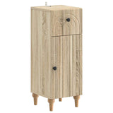 vidaXL Bathroom Storage Cabinet ALKMAAR White 30 x 31 x 80 cm Engineered Wood