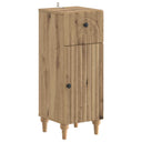vidaXL Bathroom Storage Cabinet ALKMAAR White 30 x 31 x 80 cm Engineered Wood