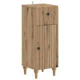 vidaXL Bathroom Storage Cabinet ALKMAAR White 30 x 31 x 80 cm Engineered Wood