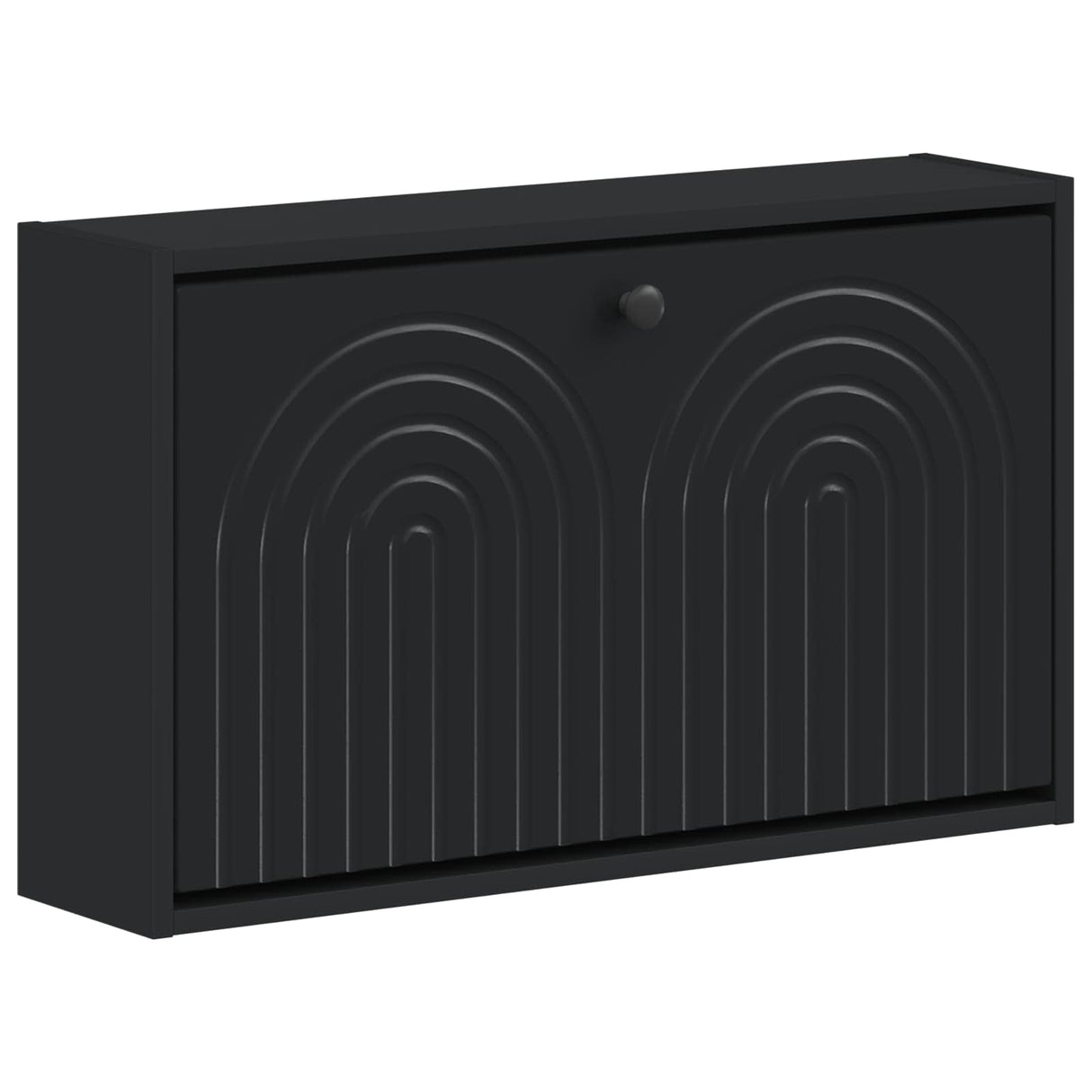 vidaXL Wall-Mounted Shoe Cabinet ALKMAAR 71 x 17 x 43 cm White