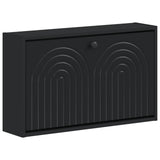 vidaXL Wall-Mounted Shoe Cabinet ALKMAAR 71 x 17 x 43 cm White