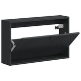 vidaXL Wall-Mounted Shoe Cabinet ALKMAAR 71 x 17 x 43 cm White