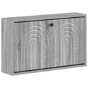 vidaXL Wall-Mounted Shoe Cabinet ALKMAAR 71 x 17 x 43 cm White