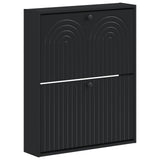 vidaXL Wandgemonteerde Schoenenkast ALKMAAR 71 x 17 x 86 cm Wit