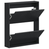 vidaXL Wandgemonteerde Schoenenkast ALKMAAR 71 x 17 x 86 cm Wit