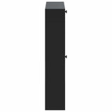 vidaXL Wandgemonteerde Schoenenkast ALKMAAR 71 x 17 x 86 cm Wit