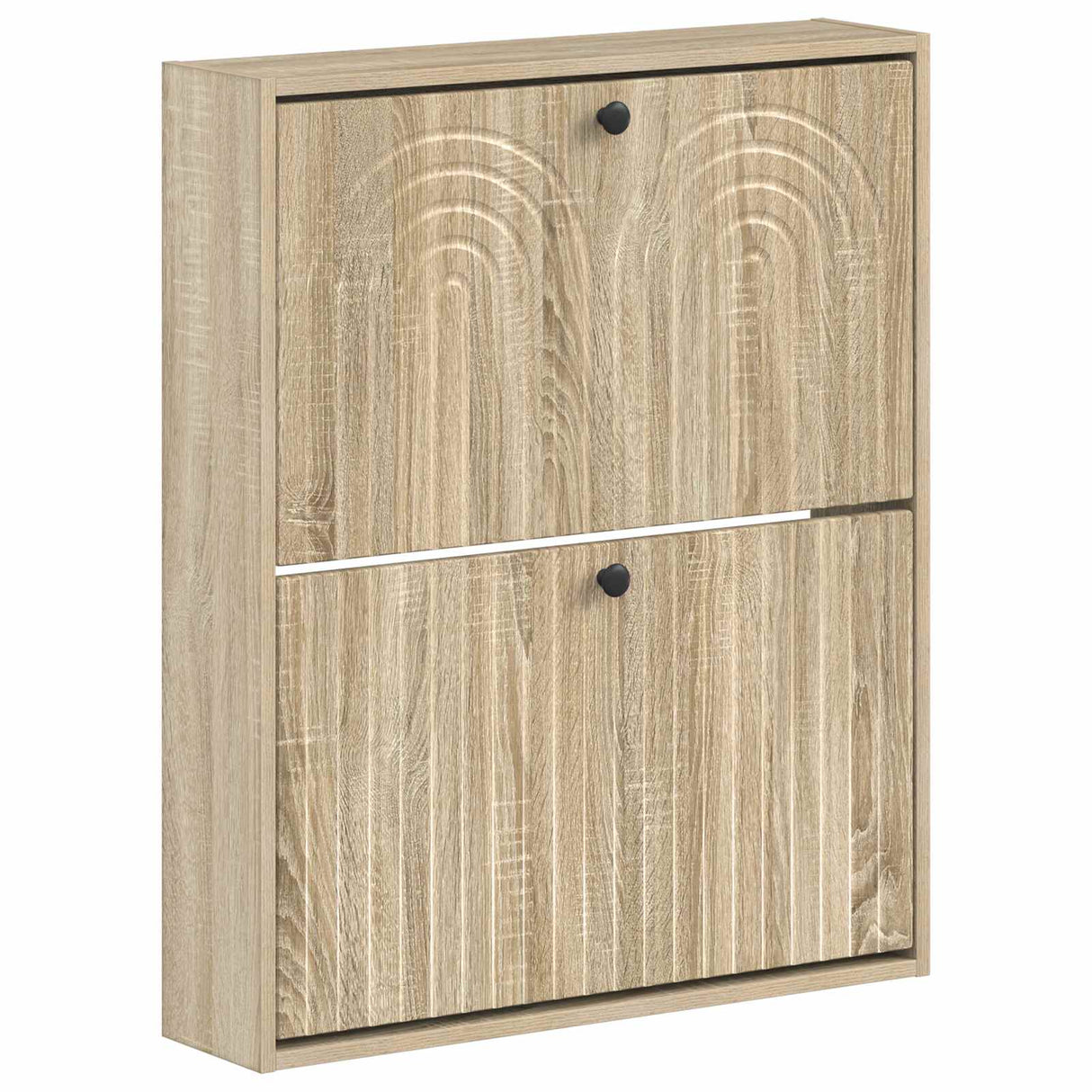 vidaXL Wandgemonteerde Schoenenkast ALKMAAR 71 x 17 x 86 cm Wit