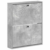 vidaXL Wandgemonteerde Schoenenkast ALKMAAR 71 x 17 x 86 cm Wit