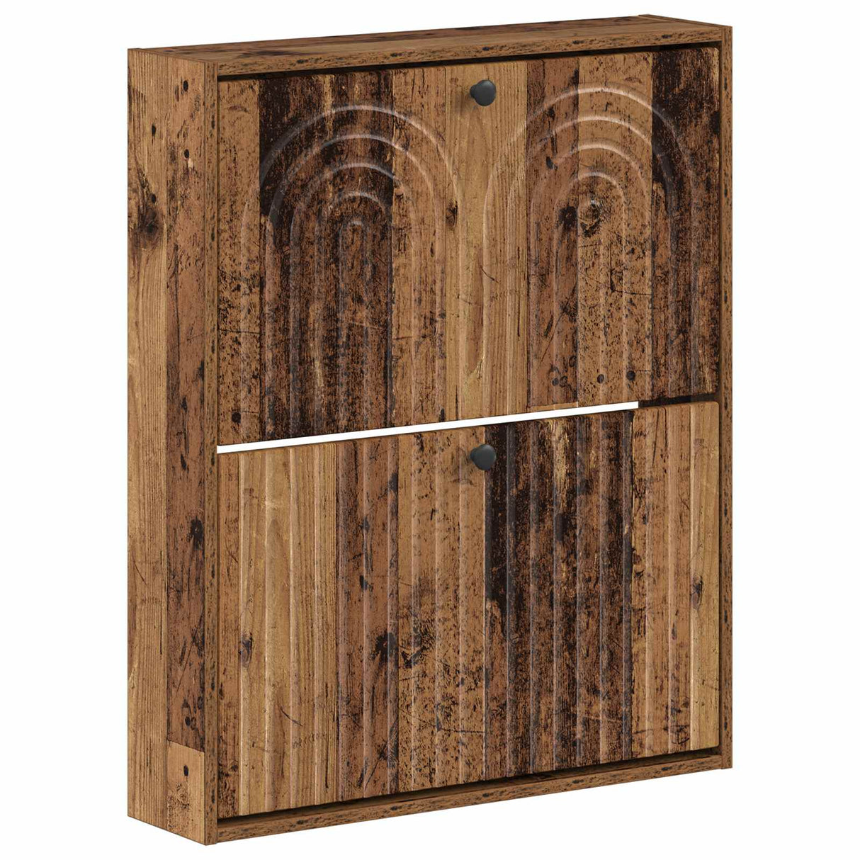 vidaXL Wandgemonteerde Schoenenkast ALKMAAR 71 x 17 x 86 cm Wit