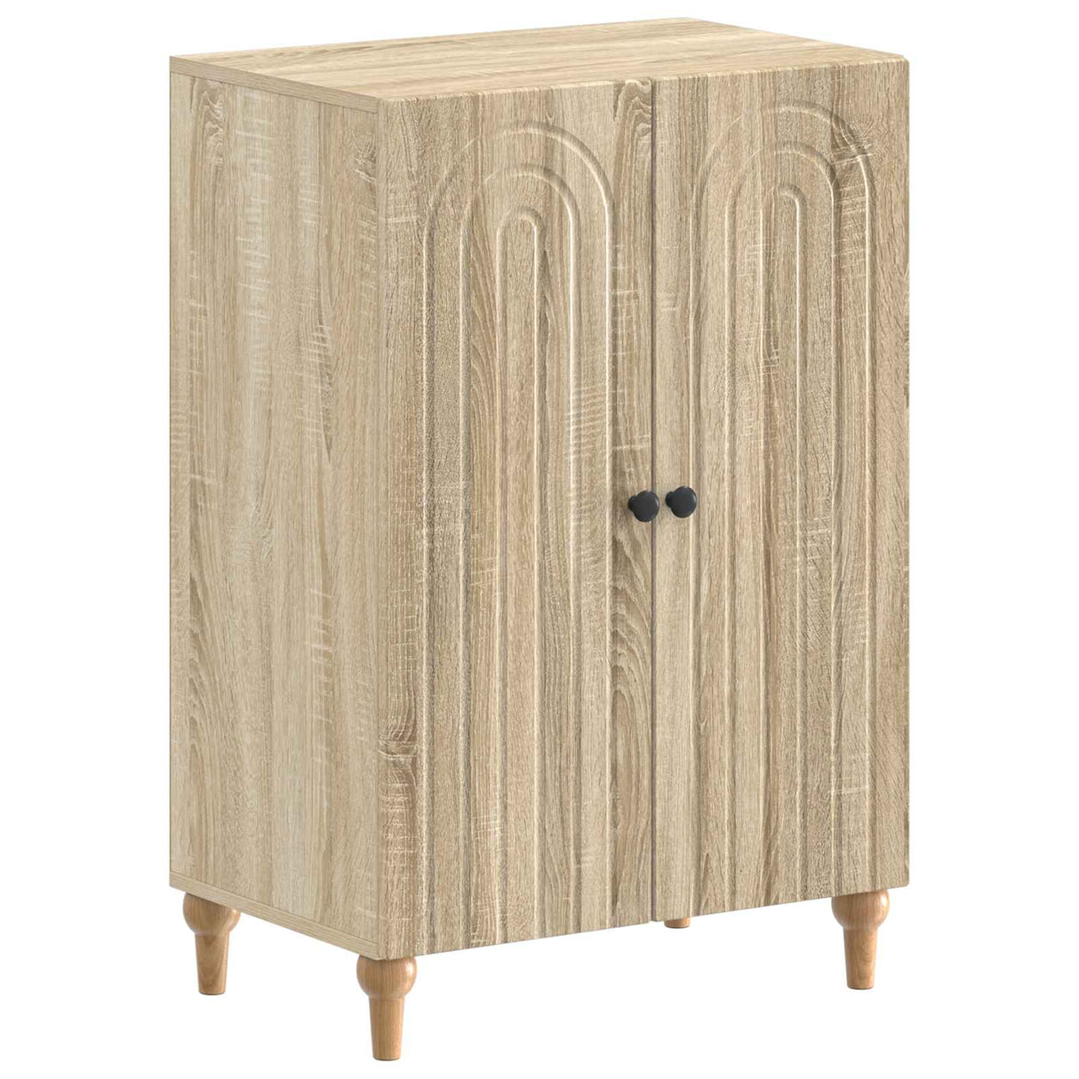 vidaXL Shoe cabinet ALKMAAR 59.5 x 39.5 x 90 cm Engineered wood White