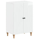 vidaXL Shoe cabinet ALKMAAR 59.5 x 39.5 x 90 cm Engineered wood White