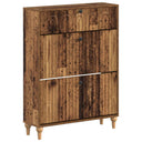 vidaXL Schoenenkast ALKMAAR 78 x 24 x 103 cm Bewerkt hout Wit