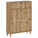 vidaXL Schoenenkast ALKMAAR 78 x 24 x 103 cm Bewerkt hout Wit
