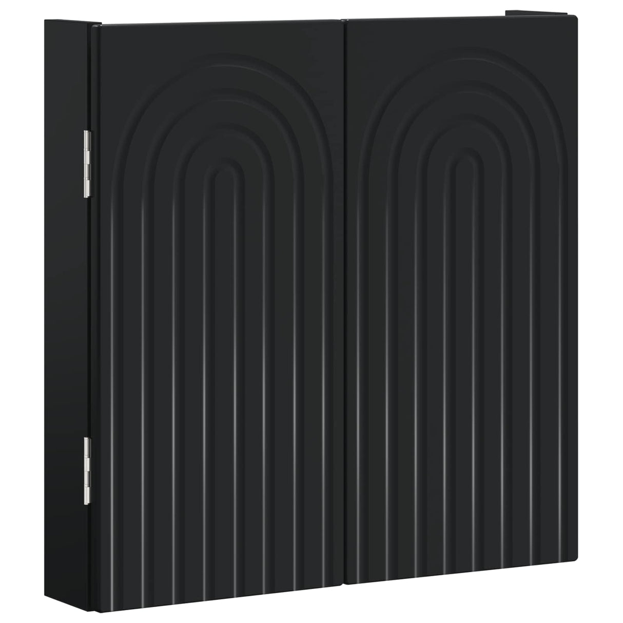 vidaXL Dartbord Kabinet ALKMAAR Wit 52,5 x 10,5 x 53,5 cm Bewerkt hout