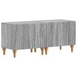 vidaXL Tv-meubel Wit Bewerkt hout