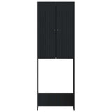 vidaXL Toiletkast ALKMAAR Wit 66 x 25,5 x 190 cm Bewerkt hout