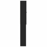 vidaXL Toiletkast ALKMAAR Wit 66 x 25,5 x 190 cm Bewerkt hout