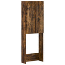 vidaXL Toiletkast ALKMAAR Wit 66 x 25,5 x 190 cm Bewerkt hout