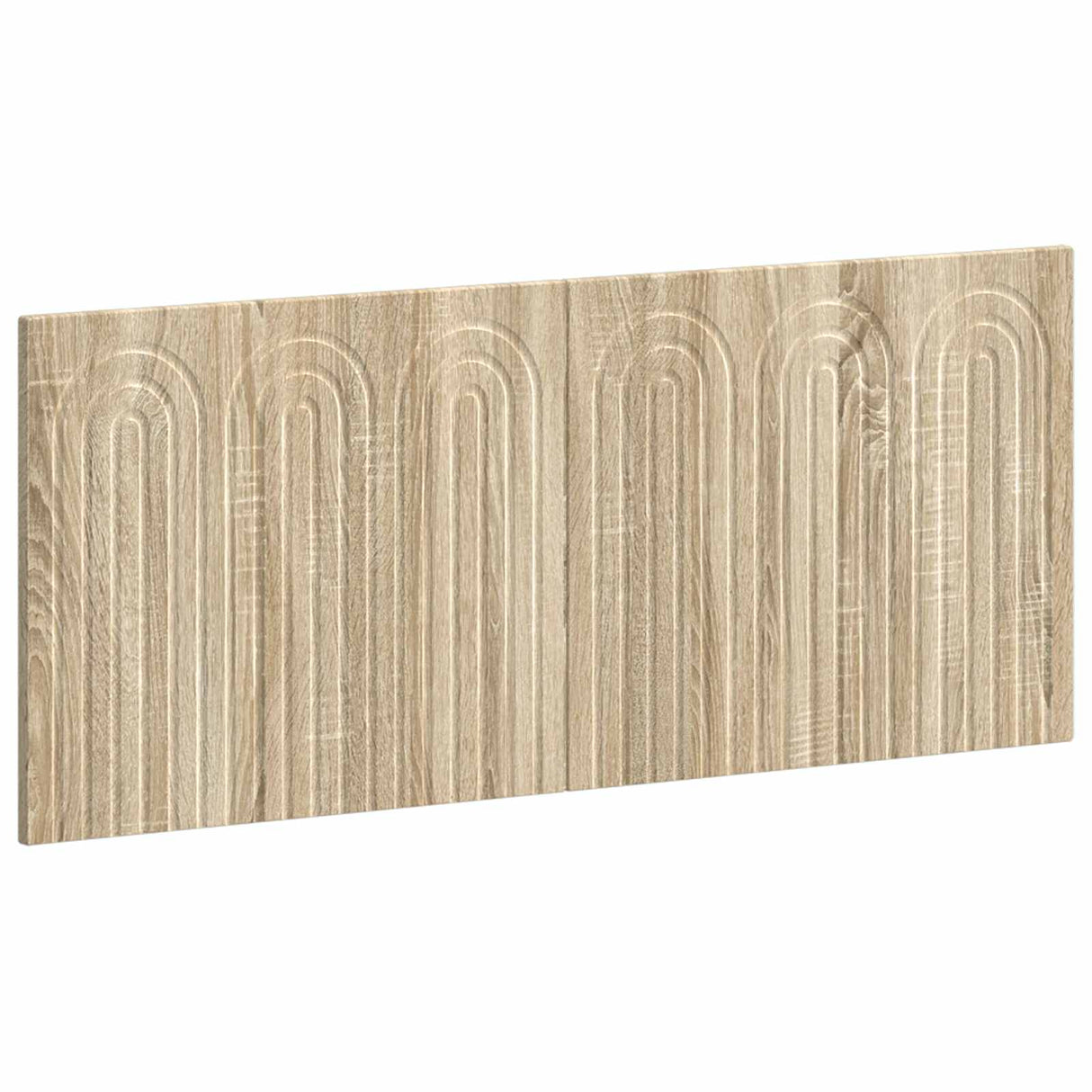 vidaXL Wandgemonteerd Hoofdbord ALKMAAR Wit Bewerkt hout