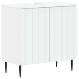 vidaXL Wastafel kabinet voor de badkamer ZWOLLE Wit