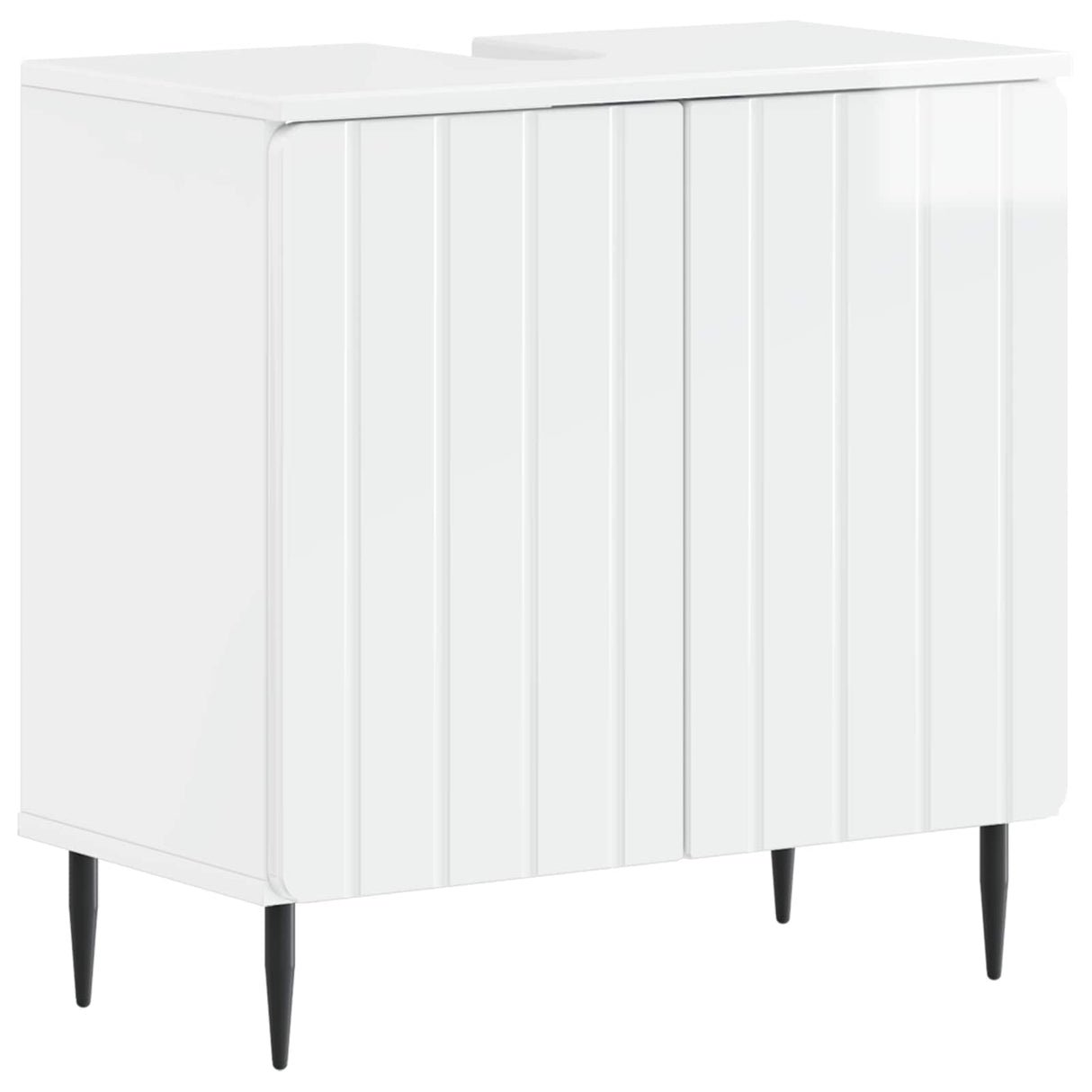 vidaXL Wastafel kabinet voor de badkamer ZWOLLE Wit
