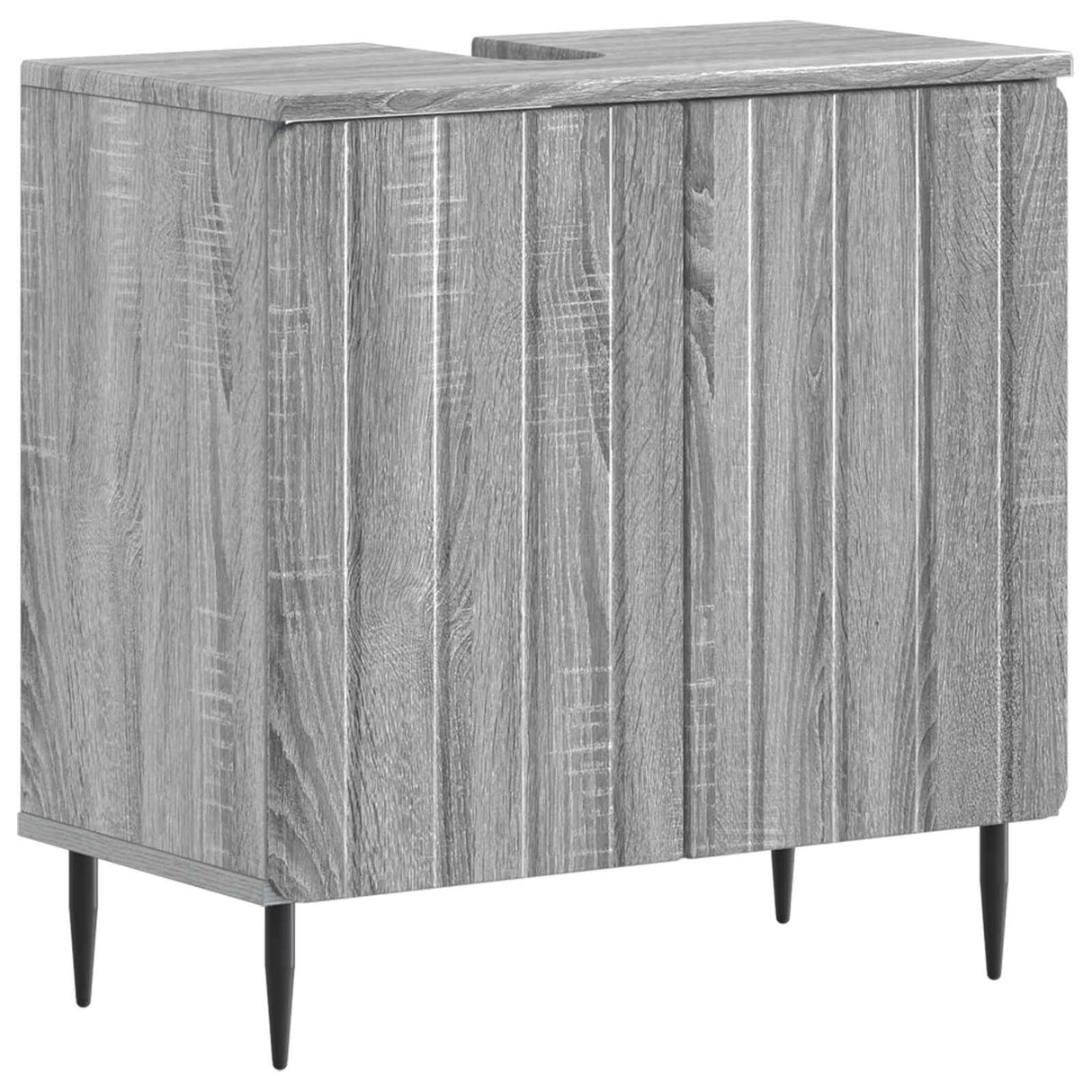 vidaXL Wastafel kabinet voor de badkamer ZWOLLE Wit
