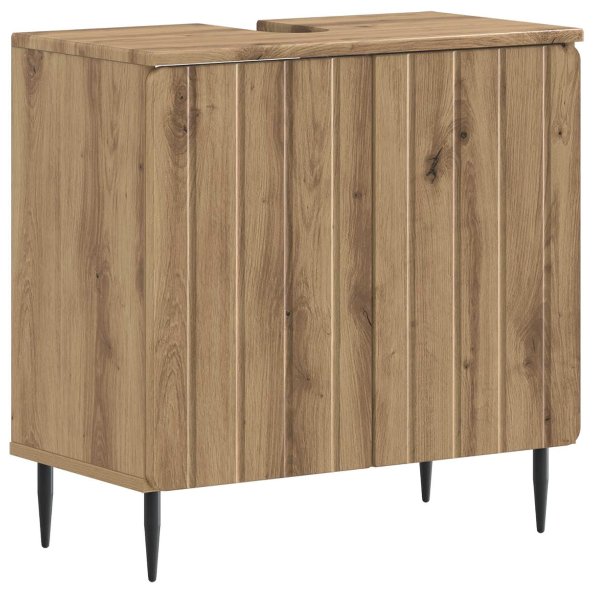 vidaXL Wastafel kabinet voor de badkamer ZWOLLE Wit