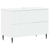 vidaXL Wastafel kabinet voor de badkamer ZWOLLE Wit 82 x 41 x 58,5 cm