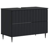 vidaXL Wastafel kabinet voor de badkamer ZWOLLE Wit 82 x 41 x 58,5 cm