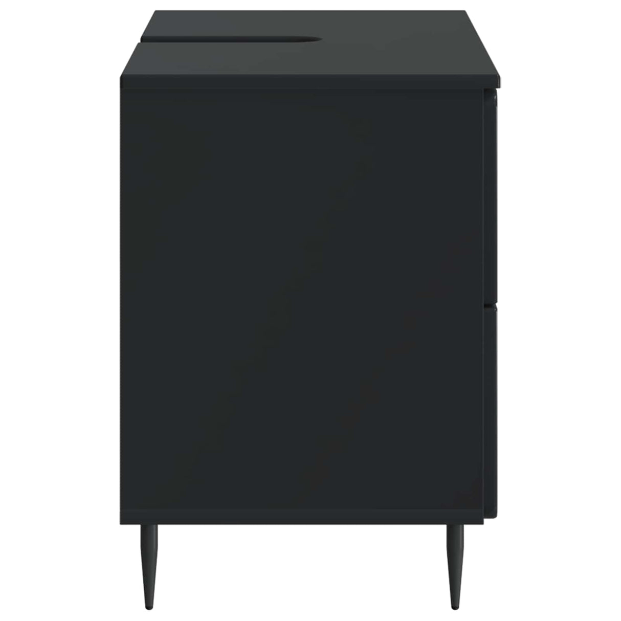 vidaXL Wastafel kabinet voor de badkamer ZWOLLE Wit 82 x 41 x 58,5 cm