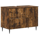 vidaXL Wastafel kabinet voor de badkamer ZWOLLE Wit 82 x 41 x 58,5 cm
