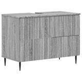 vidaXL Wastafel kabinet voor de badkamer ZWOLLE Wit 82 x 41 x 58,5 cm