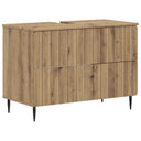 vidaXL Wastafel kabinet voor de badkamer ZWOLLE Wit 82 x 41 x 58,5 cm
