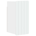 vidaXL Badkamer wandkast ZWOLLE Wit 30 x 31 x 63 cm Bewerkt hout